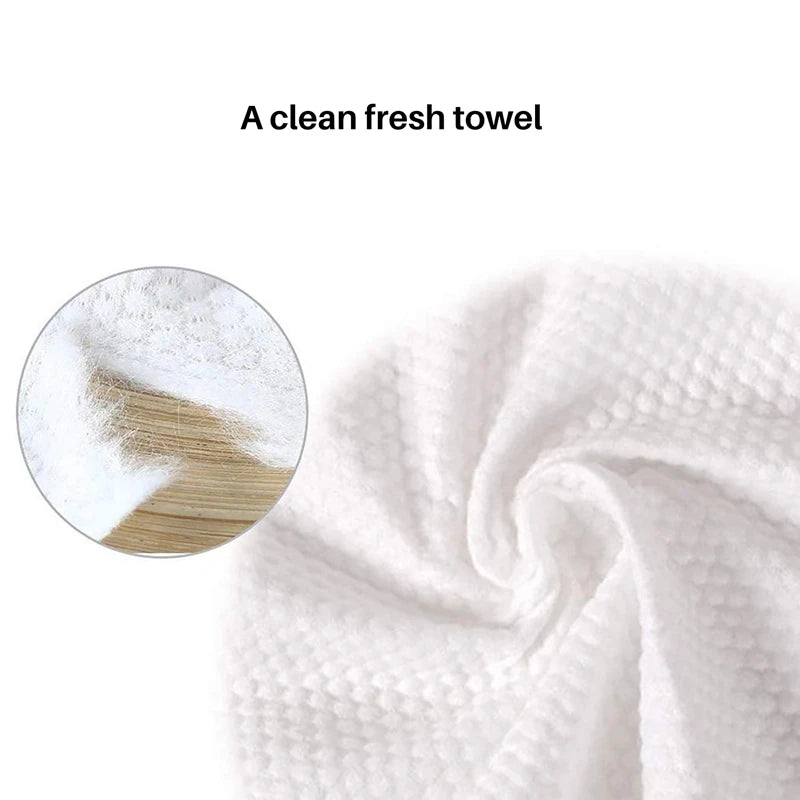 Disposable Face Wash Towelettes, cotton towels, AntiMicrobial Clean face towels 100 PCS